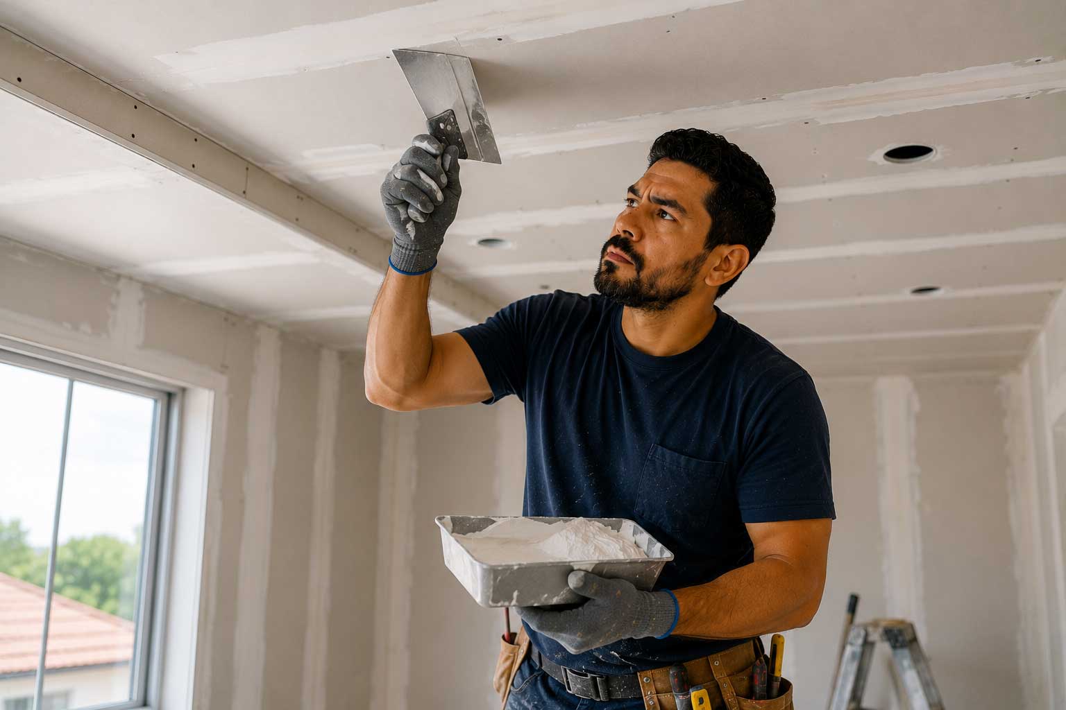 Serviço em drywall e gesso
